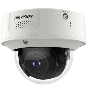 Camera supraveghere IP Hikvision Dome 8MP iDS-2CD7186G0-IZHSY, rezolutie 4K, lentila varifocala motorizata 2.8-12mm, DarkFighter, 120dB WDR, H.265+, 5 fluxuri video, protectie IK10, DeepinView Indoor - Img 2
