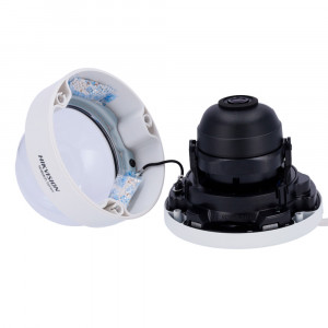 Camera supraveghere IP HikVision HiWatch Dome 2MP HWI-D129H(D)(2.8mm), Tehnologie ColorVu 24/7, Rezolutie Full HD, Protectie antivandal IK08, Protectie IP67, Compresie H.265+, Performanta excelenta in lumina slaba - Img 5