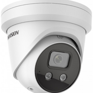 Camera supraveghere IP HikVision Turret 4MP DS-2CD2346G2-I(2.8mm) AcuSense, Powered-by-DarkFighter, Microfon incorporat, WDR 120dB, H.265+, IP67
