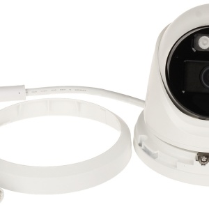 Camera supraveghere IP HikVision Turret 6MP DS-2CD2367G2H-LI(2.8mm)(eF) Smart Hybrid Light, ColorVu, 130dB WDR, H.265+, clasificare om/vehicul Deep Learning, microfon incorporat, IP67, senzor CMOS 1/1.8, imagine color 24/7 - Img 3