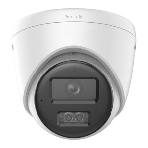 Camera supraveghere IP HikVision turret 8MP DS-2CD1383G2-LIUF(4mm), tehnologie Smart Hybrid Light, H.265+, microfon incorporat, protectie IP67, slot card 512GB, detectie om si vehicul, analiza video inteligenta - Img 2