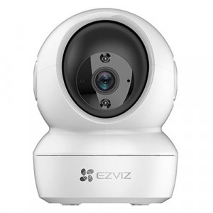 Camera supraveghere IP Wi-Fi Ezviz PT Interior 4MP CS-H6c-2K+4, rezolutie Quad HD, rotire 360 grade, detectie om si urmarire automata, senzor zgomot puternic, audio bidirectional, vedere nocturna 10m, slot card 512GB