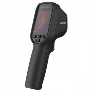 Camera termografica portabila HikVision DS-2TP31B-3AUF(3.1mm), scanare temperatura umana, precizie +/-0.5 grade C, rezolutie termica 160x120, ecran LCD 2.4 inch, autonomie 8 ore, 4 palete culoare, stocare pe card MicroSD