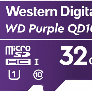 Card microSD Western Digital Purple 32GB WDD032G1P0C