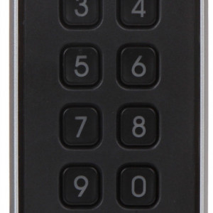 Cititor de carduri HikVision DS-K1107EK, suport carduri Mifare si EM, comunicare RS-485, Wiegand si protocol OSDP, protectie IP65 pentru exterior, buzzer incorporat, design slim, ideal pentru sisteme control acces - Img 2