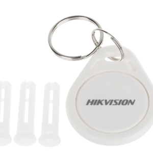 Cititor de taguri wireless HikVision DS-PT1-WE, tehnologie Tri-X 868MHz, comunicare bidirectionala, armare Stay/Away si dezarmare pe zone, indicator LED status, protectie tamper fata/spate, confirmare erori armare, baterie inclusa, AX PRO - Img 5