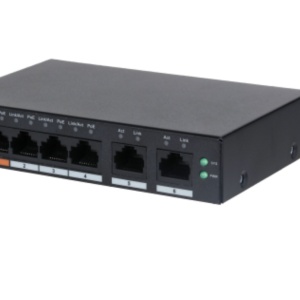 Cloud Managed Switch Dahua CS4006‑4ET‑60, 6‑porturi desktop cu 4 porturi PoE, compatibil IEEE802.3/3u/3x/3ab, suporta IEEE802.3af/at/Hi‑PoE, intelligent PoE, management PoE, carcasa metalica dust‑proof, temperatura operare larga - Img 3