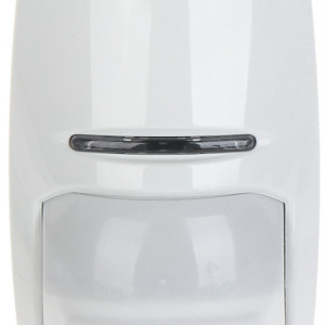 Detector miscare HikVision Curtain PIR 15m DS-PD2-P15C-W, tehnologie wireless 868MHz, raza detectie 15 metri, comunicare bidirectionala pana la 800m, protectie tamper, ideal protectie ferestre si usi, AX PRO