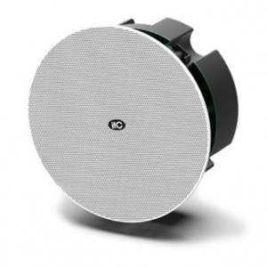 Difuzor incastrabil (Ceiling Speaker) ITC T-WF600, WIFI + Bluetooth, 25W (Wifi speaker) + 25W (External speaker), 8 ohm, 90 dB, frequency response 20-22KHz, ABS, suprafata cu plasa metalica de culoare alba, alimentare AC100-240V 50Hz, dimensiuni 204×100mm