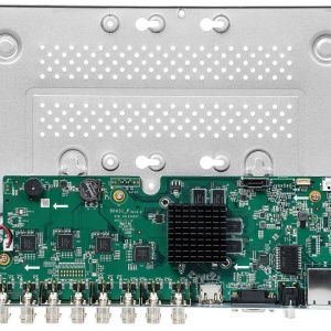 DVR analogic Hikvision DS-7116HQHI-K1, 16 canale 1080p, 1 slot HDD, compresie eficientă H.265 Pro+, 1080p@15fps, intrare adaptiva 5 semnale HDTVI/AHD/CVI/CVBS/IP, suporta panala 24 camere IP, format Mini 1U - Img 4