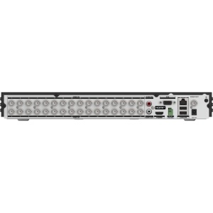DVR Hikvision AcuSense 32 canale 3K/5MP Lite iDS-7232HQHI-M2/XT, compresie H.265 Pro+, recunoastere faciala 4-ch, protectie perimetru 16-ch, tehnologie AcuSearch, suport 40 canale IP, 2 sloturi HDD, Audio bidirectional - Img 2