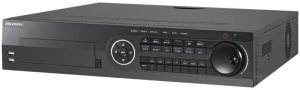 DVR HikVision Turbo HD 16 canale DS-8116HQHI-K8, rezolutie 4MP Lite/1080p, 8 sloturi HDD, H.265 Pro+, 5 in 1 (TVI/AHD/CVI/CVBS/IP), suport POS, montaj rackabil 2U, capacitate stocare masiva
