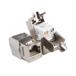 Keystone Jack DataLink MK088-KJCAT6, Cat6 ecranat (FTP), tip Krone, metalic, conector retea RJ45, montaj in patch panel sau priza de perete, standard Gigabit, transfer date de mare viteza - Img 2