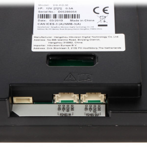 Modul cititor carduri Mifare HikVision DS-KD-M pentru post exterior modular, frecventa 13.56 MHz, protectie IP65, iluminare fundal, configurare facila, acces securizat, compatibil cu sistemele seria DS-KD8 - Img 4