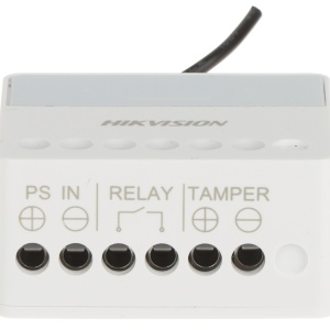 Modul releu wireless HikVision AX PRO DS-PM1-O1L-WE, Comunicare bidirectionala 868 MHz, Criptare AES-128, Design compact pentru montaj ascuns, Control din aplicatie, Operare automatizata, Afisaj LED status, Intrare alarma tamper - Img 4