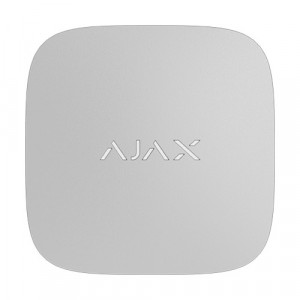 Monitor inteligent al calitatii aerului Ajax LifeQuality Jeweller, senzori temperatura, umiditate si CO2, senzor digital NDIR, grafice in aplicatie, autonomie 3 ani, raza 1700m, culoare alb