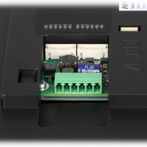 Monitor videointerfon interior HikVision DS-KH8340-TCE2, ecran color TFT LCD 7 inch, rezolutie 1024 x 600, tehnologie 2 fire, montaj aparent, iesire alarma, compresie H.264, alimentare 24VDC, design modern si slim - Img 5