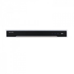 NVR 16 canale HikVision DS-7616NI-I2/16P, rezolutie 4K 12MP, 16 porturi PoE integrate, latime banda 160Mbps, 2x slot HDD pana la 8TB, HDMI 4K, suport camere termice/ANPR/Fisheye, H.265+, iesire video independenta VGA - Img 2