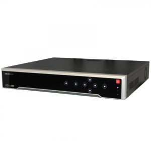 NVR HikVision 16 canale 4K DS-7716NI-I4(B), decodare pana la 32MP, 2 iesiri HDMI independente, suporta 4 HDD, compatibil camere termice/fisheye/LPR/numarare persoane, tehnologie avansata streaming, format 1.5U