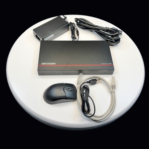 NVR IP 8 canale Hikvision DS-E08NI-Q1/8P(SSD 1T), stocare SSD 1TB inclusa, 8 porturi PoE, tehnologie eSSD pentru consum redus, compresie H.265+, latime banda 60Mbps, decodare 1080p, design compact si silentios - Img 3