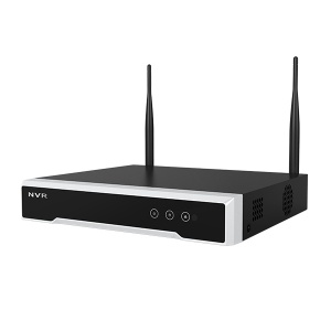 NVR Wi-Fi 4 canale HikVision DS-7104NI-K1/W/M, rezolutie pana la 4MP, compresie H.265+, conexiune automata wireless, 1 slot HDD, management prin aplicatia Hik-Connect, iesire video HDMI/VGA, carcasa metalica - Img 3