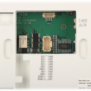 Post interior interfonie IP 2-wire HikVision DS-KH6320-WTE2-W, ecran tactil capacitiv 7 inch, Wi-Fi, suport card TF 32GB, 8 intrari alarma, deblocare de la distanta prin aplicatie, vizualizare camere live - Img 5