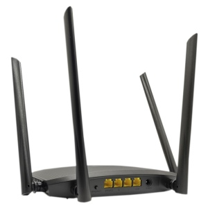 Router Wi‑Fi HikVision DS‑3WR12C, dual‑band cu 4 antene amplify 5 dBi, tehnologie beamforming pentru optimizare semnal, comutare inteligenta dual‑band si sincronizare cont broadband pentru conexiune wireless stabila - Img 3
