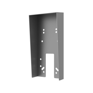Suport montaj Hikvision DS-KAB344-S1, rama de protectie pentru terminale control acces DS-K1T344, montaj aparent, carcasa din metal material SGCC, culoare gri, dimensiuni 178.08mm x 85mm x 42.06mm