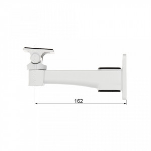 Suport perete camera supraveghere Dahua PFB121W, material aliaj de aluminiu, unghi inclinare reglabil -60 pana la 0 grade, rotatie 360 grade, sarcina maxima 1kg, rezistenta la temperaturi extreme, montaj facil si sigur - Img 2