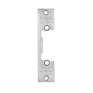 Suport scurt pentru incuietori tip strike DORCAS-B-X, fabricat din otel inoxidabil, pentru incuietori incastrabile, dimensiuni compacte 110 x 25 x 3 mm, masa bruta 0.04 kg, rezistent la coroziune