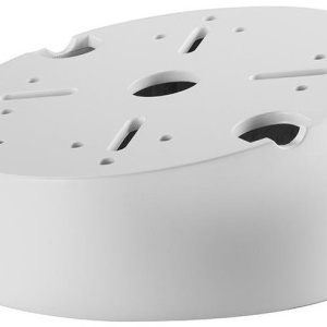 Suport tavan inclinat camera Hikvision DS-1240ZJ, inclinare la 15 grade, fabricat din aliaj de aluminiu, culoare alb (Hikvision White), montaj interior si exterior, rezistent la coroziune - Img 2
