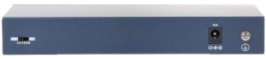 Switch de retea PoE Hikvision DS-3E0109P-E/M(C) unmanaged cu 8 porturi 10/100 Mbps PoE + 1 port uplink 10/100 Mbps, intelligent PoE management, transmisie PoE pana la 300 m, 8‑core adaptive power, protectie 6 kV si port VIP - Img 3
