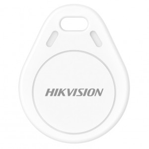 Tag de proximitate Mifare 13.56MHz HikVision DS-PT-M1, design compact si robust, usor de transportat, compatibil cu cititoare de carduri si tastaturi de alarma, identificare rapida fara contact, culoare albastru