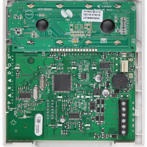 Tastatura LCD Paradox K32LX, 32 caractere, meniu in limba Romana, compatibila seria Spectra SP, functie StayD, 1 intrare zona, 1 iesire PGM, 8 butoane actiune rapida, afisare alarme in timp real, upgrade firmware - Img 3