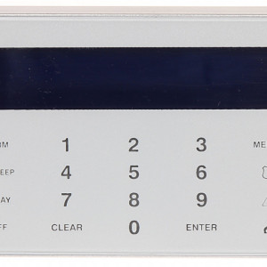 Tastatura LCD Paradox K656, butoane capacitive Touch Sense, 32 caractere, compatibila Digiplex EVO48 si EVO192, 1 intrare zona, 1 iesire PGM, 14 taste actiune rapida, afisare memorie evenimente, meniu programabil - Img 2