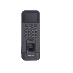 Terminal amprenta HikVision DS-K1T804BEF, acces si pontaj integrat, stocare 3000 amprente/3000 carduri/100000 evenimente, cititor card EM, Wi-Fi/TCP/IP, intrari/iesiri alarma, interfata Wiegand, compatibil ISUP5.0/ISAPI