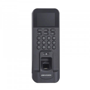 Terminal control acces si pontaj Hikvision DS-K1T804AMF, cititor amprenta si card Mifare, Wi-Fi, TCP/IP, capacitate 3000 amprente si 100.000 evenimente, interfata RS-485/Wiegand, ecran LCD, seria Pro - Img 2