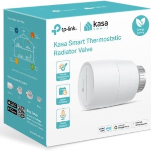 Termostat inteligent TP‑Link Kasa KE100 Kit, control precis temperatura calorifere, programe si timere automate, control vocal Alexa/Google/Siri, protectie impotriva inghetului, aplicatie mobila, compatibil M30x1.5, necesita hub Kasa - Img 4