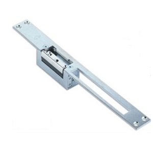 Yala electromagnetica ingropata, fail-secure memorie mecanica REF1740GL AC/DC - 6/12, varianta lunga, contact normal, alimentare 6/12V AC/DC, consum 1A, montaj universal, fiabilitate ridicata, finisaj gri