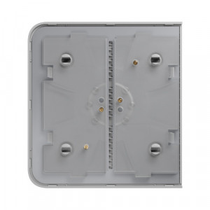 Buton lateral Ajax SideButton (1-gang / 2-way) pentru rame multiple LightSwitch, tactil/contactless, senzor apropiere 15mm, culoare alb (White), compatibil cu releu LightCore simplu sau cap-scara - Img 2