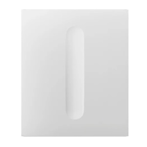 Buton smart central AJAX CenterButton Dimmer 55 (White), componenta pentru intrerupator LightSwitch Dimmer, control si ajustare intensitate lumina prin atingere sau scenarii, instalare impreuna cu alte module, design 55, interior