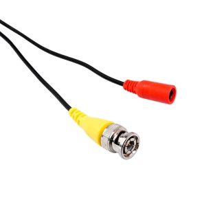 Cablu coaxial supraveghere OEM mufat 5 metri BNCDC20M, Include alimentare, Mufe BNC si DC mama/tata turnate, Culoare negru, Gata pregatit pentru montaj sisteme analogice Turbo HD, Transmisie semnal video si curent - Img 5