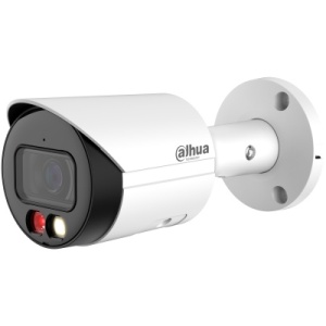 Camera Dahua IP 4MP IR 30m cu microfon incorporat Smart Dual Illumination Fixed-focal Bullet IPC-HFW2449S-S-IL-0280B