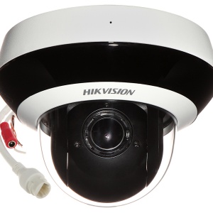 Camera de supraveghere Hikvision IP Mini Dome PTZ 4X Outdoor 4MP DS-2DE2A404IW-DE3(C0)(S6)(C) cu zoom motorizat - Img 2