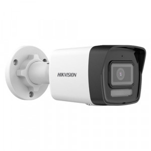 Camera HikVision IP 8MP Smart Hybrid Light Fixed Bullet cu microfon incorporat DS-2CD1083G2-LIUF