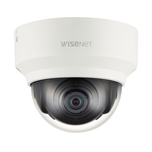 Camera IP Hanwha Vision dome 2MP XND-6010, lentila fixa 2.4mm, IR, WDR 150dB, H.265/H.264, analiza video inteligenta, people counting, heatmap, auto-tracking, microSD 512GB, WiseStream II, IK08, PoE/12VDC