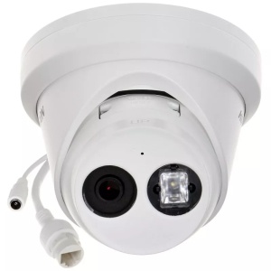 Camera IP Hikvision turret 8MP DS-2CD2383G2-IU(2.8mm), 4K Ultra HD, tehnologie AcuSense (clasificare om/vehicul), microfon dual incorporat, Smart IR 30m, True WDR 120dB, protectie exterior IP67, alimentare PoE - Img 2