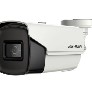 Camera supraveghere analogica HikVision Bullet 5MP DS-2CE16H8T-IT5F(3.6mm), Ultra Low Light 0.003 lux, tehnologie True WDR 130dB, iluminare EXIR 2.0 IR 80m, 4 in 1 TVI/AHD/CVI/CVBS, protectie IP67, 3D DNR, carcasa metalica - Img 3