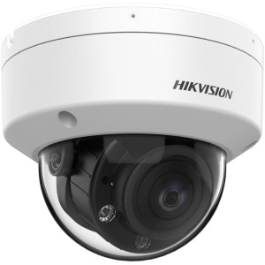 Camera supraveghere analogica Hikvision dome 2 MP DS‑2CE50DF3T‑VPLSE(2.8mm), Smart Hybrid Light ColorVu cu iluminare flexibila, WDR 130 dB, 3D DNR, lumina alba/IR pana la 40 m, audio pe coaxial cu microfon, IP67 si IK10 - Img 2