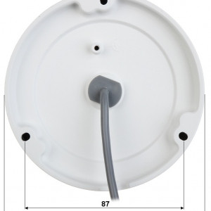 Camera supraveghere analogica HikVision Dome 8MP DS-2CE59U1T-AVPIT3ZF(2.7-13.5mm), 4K Ultra HD, lentila varifocala motorizata, auto focus, EXIR 2.0, IR 60m, 4 in 1 TVI/AHD/CVI/CVBS, protectie IP67 si IK10, carcasa metalica - Img 2